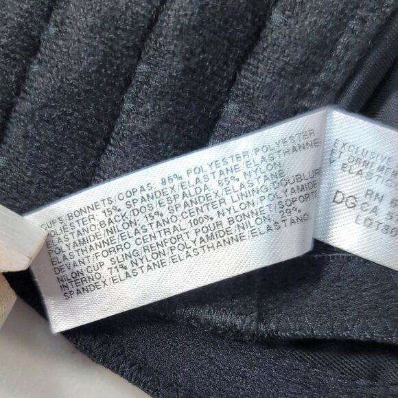 Wacoal Basic Beauty Spacer T Shirt Bra Black 42D Seamless Underwire #853192 - Picture 8 of 8